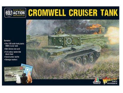 bolt action cromwell cruiser tank plastic box set
