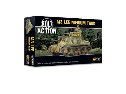 bolt action m3 lee medium tank