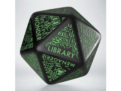dungeon generator die black green