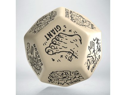 monster generator die beige black