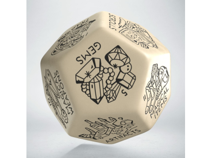 treasure generator die beige black