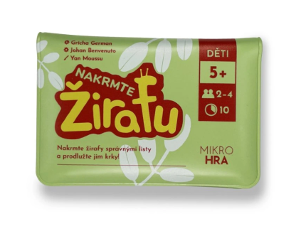 nakrmte zirafu mikro hra