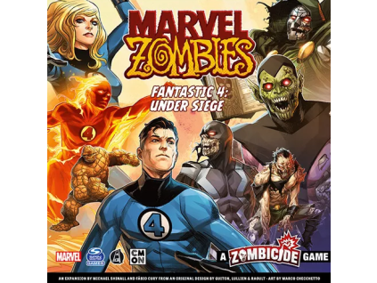 marvel zombies a zombicide game fantastic 4 under siege