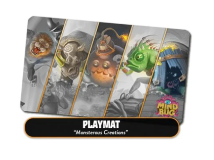 mindbug playmat monstrous creations