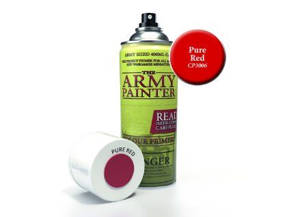 the army painter colour primer pure red
