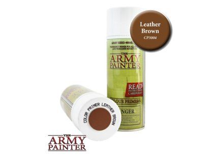 sprej the army painter colour primer leather brown
