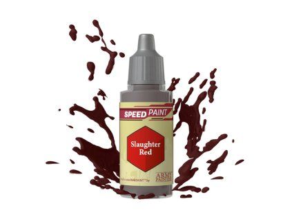 the army painter speedpaint slaughter red