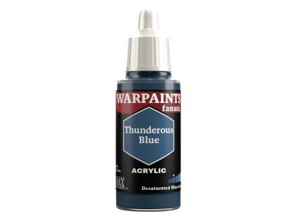 the army painter warpaints fanatic thunderous blue