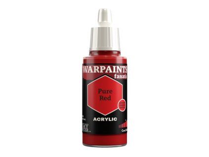 the army painter warpaints fanatic pure red