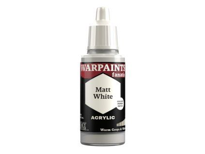 the army painter warpaints fanatic matt white