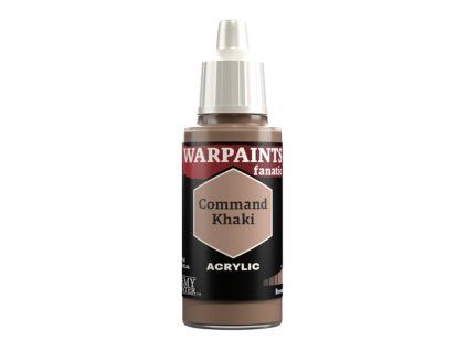 the army painter warpaints fanatic command khaki