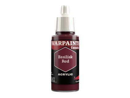 the army painter warpaints fanatic basilisk red