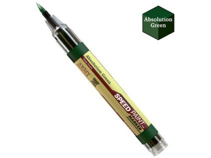 the army painter speedpaint marker absolution green 2