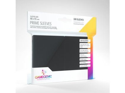 obaly na karty gamegenic prime black 100 ks