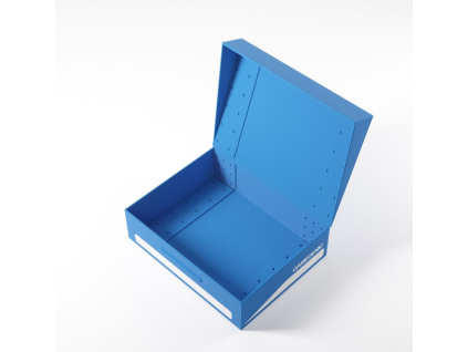 token holder krabicka na zetony modra
