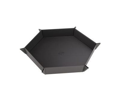 magnetic dice tray hexagonal cerna seda