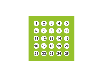 magicke ctverce 5x5