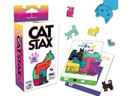 cat stax cz plastovy hlavolam