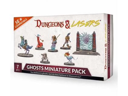 dungeons lasers ghosts miniatures pack