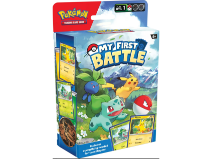 pokemon tcg my first battle bulbasaur vs pikachu