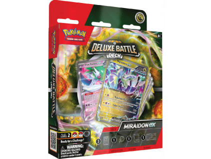 pokemon tcg miraidon ex deluxe battle deck