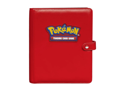 pokemon premium snap binder 4 pocket red