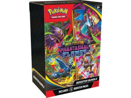 pokemon tcg mega evolution phantasmal flames booster bundle 4