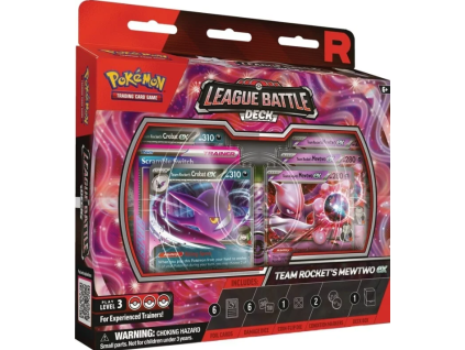 pokemon league battle deck team rocket s mewtwo ex