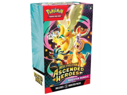 pokemon tcg mega evolution ascended heroes booster bundle 2