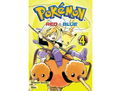 pokemon red a blue 4 manga