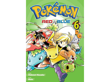 pokemon red a blue 6 manga