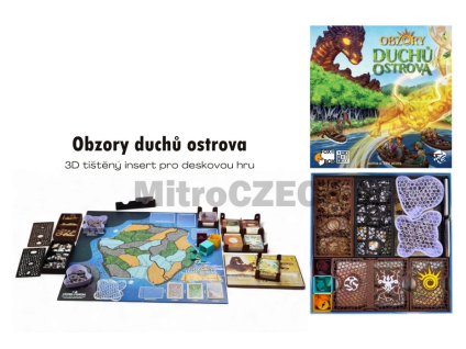custom 3d insert obzory duchu ostrova