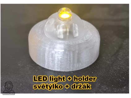 custom 3d doplnek seti led svetylko slunce