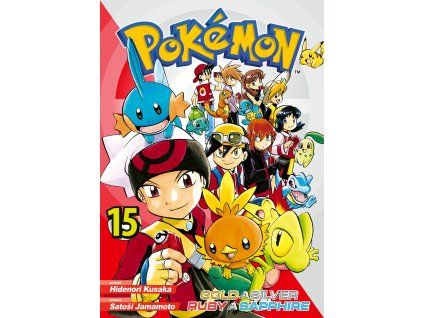 pokemon gold a silver ruby a sapphire 15 manga 2