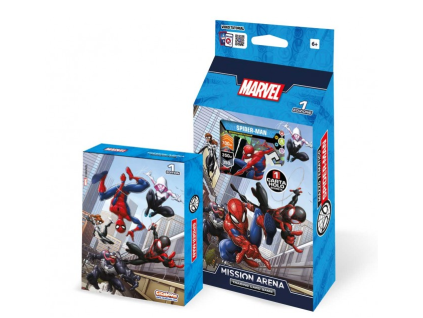 marvel mission arena tcg starter deck spider man spider man edition 3