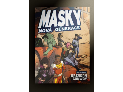 masky nova generace kniha