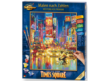 malovani podle cisel times square 40 x 50 cm 3