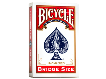 bicycle playing cards bridge size cervene 2