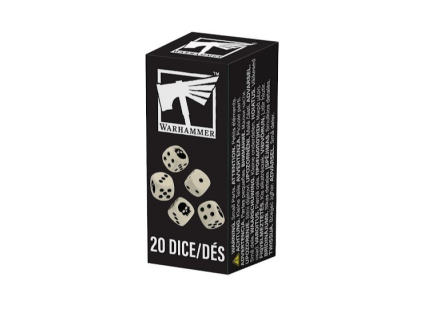 warhammer 12mm d6 dice set sada 20 kostek 2026 2