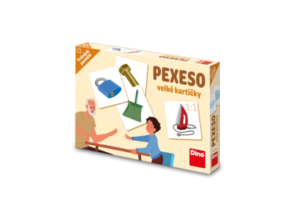 trenink pameti predmety pexeso