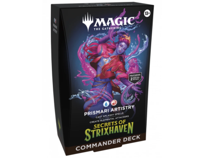 magic the gathering secrets of strixhaven commander deck prismari artistry
