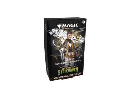 magic the gathering secrets of strixhaven commander deck silverquill influence