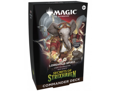 magic the gathering secrets of strixhaven commander deck lorehold spirit