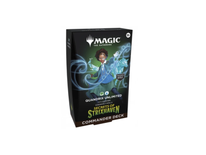 magic the gathering secrets of strixhaven commander deck quandrix unlimited