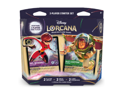 disney lorcana tcg wilds unknown 2 player starter set 2