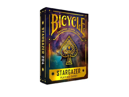 bicycle playing cards stargazer 204