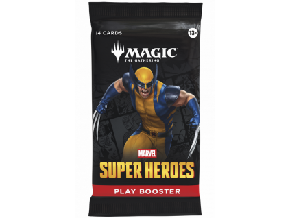 magic the gathering marvel super heroes play booster