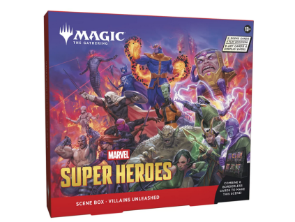 magic the gathering marvel super heroes villains unleashed scene box