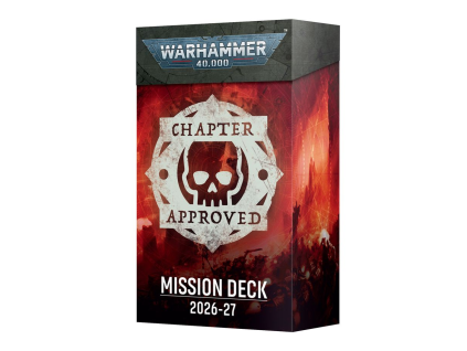 warhammer 40 000 chapter approved 2026 27 mission deck