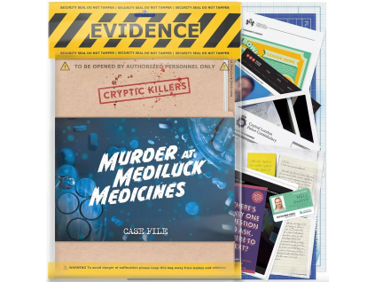 Cryptic Killers: Murder at Mediluck Medicines